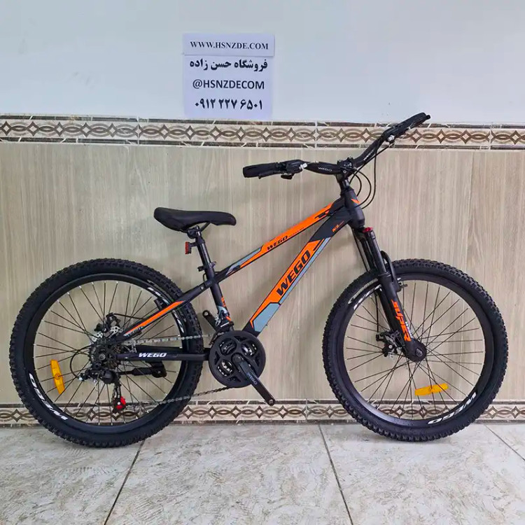 دوچرخه وگو سایز 24 مدل Rebook (Wego)
