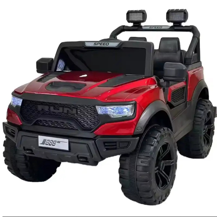 ماشین شارژی آفرود RUN لاستیک اسفنجی ۵موتوره RGB