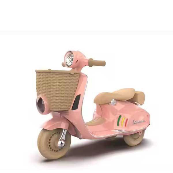 موتورشارژی طرح وسپا سبد دار ریموت دار سه چرخ