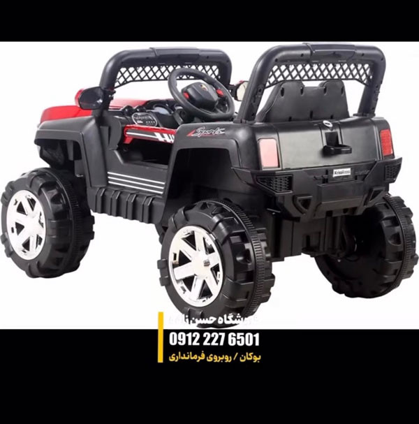 ماشین شارژی آفرود شاسی بلند پنج موتوره