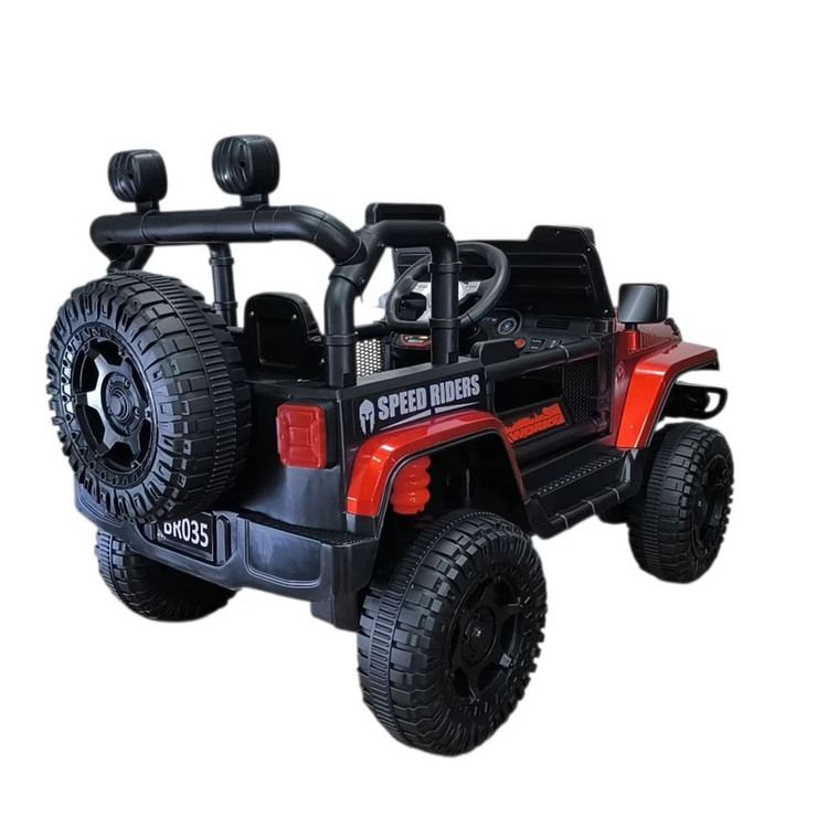 ماشین شارژی جیپ رانگلر پنج موتوره RGB متالیک