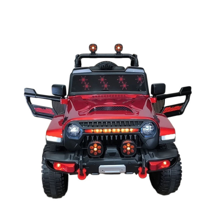 ماشین شارژی جیپ رانگلر پنج موتوره RGB متالیک