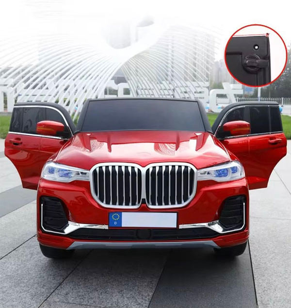 ماشین شارژی BMW سایز بزرگ لاستیک اسفنجی شاسی بلند 6موتوره قدرتمند