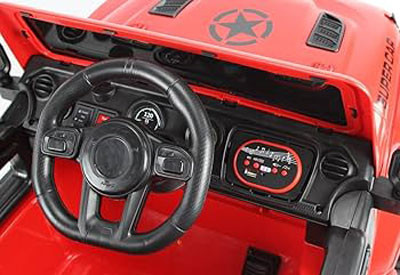 ماشین شارژی جیپ سایز بزرگ لاستیک اسفنجی شاسی بلند ۵ موتوره Jeep